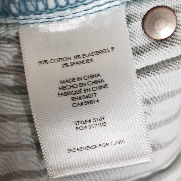 Cabi Tidal Skinny Jeans Size 0 - Picture 7 of 7